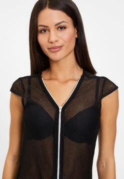 Netzkleid In Schwarz -Kinder Erwachsene Produkte Geschäft petite fleur gold netzkleid in schwarz 4