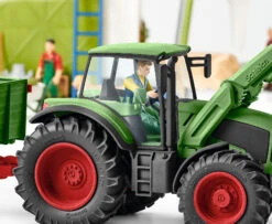 Schleich Farm World 42379 Traktor Mit Anhänger -Kinder Erwachsene Produkte Geschäft schleich farm world 42379 traktor mit anhanger 6