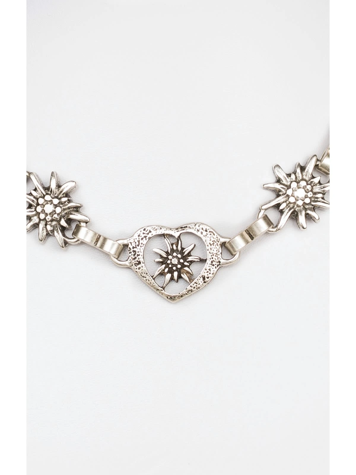 Kordelkette K7002 Herz und Edelweiss beige Kordelkette K7002 Herz Und Edelweiss Beige -Kinder Erwachsene Produkte Geschäft schuhmacher kordelkette k7002 herz und edelweiss beige