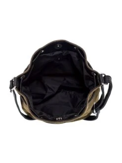 Wildlederbeutel TA30210 Mit Metallherz, Grau Braun -Kinder Erwachsene Produkte Geschäft schuhmacher wildlederbeutel ta30210 mit metallherz grau braun 3