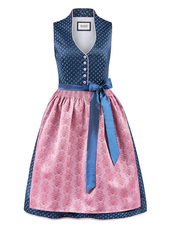Dirndl "Cynthia" in Dunkelblau/ Rosa Dirndl "Cynthia" In Dunkelblau/ Rosa -Kinder Erwachsene Produkte Geschäft stockerpoint dirndl cynthia in dunkelblau rosa 1