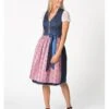 Dirndl "Cynthia" In Dunkelblau/ Rosa -Kinder Erwachsene Produkte Geschäft stockerpoint dirndl cynthia in dunkelblau rosa
