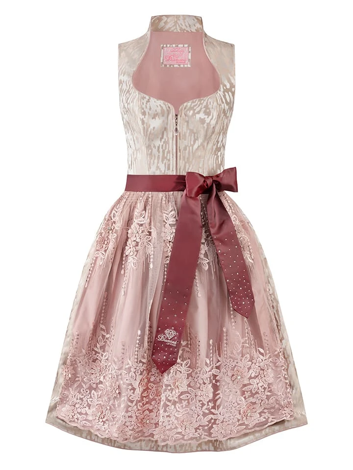 Dirndl "Macie" in Beige/ Altrosa Dirndl "Macie" In Beige/ Altrosa -Kinder Erwachsene Produkte Geschäft stockerpoint dirndl macie in beige altrosa