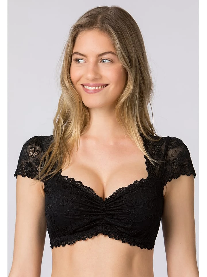 Dirndlbluse "Jasmin" in Schwarz Dirndlbluse "Jasmin" In Schwarz -Kinder Erwachsene Produkte Geschäft stockerpoint dirndlbluse jasmin in schwarz
