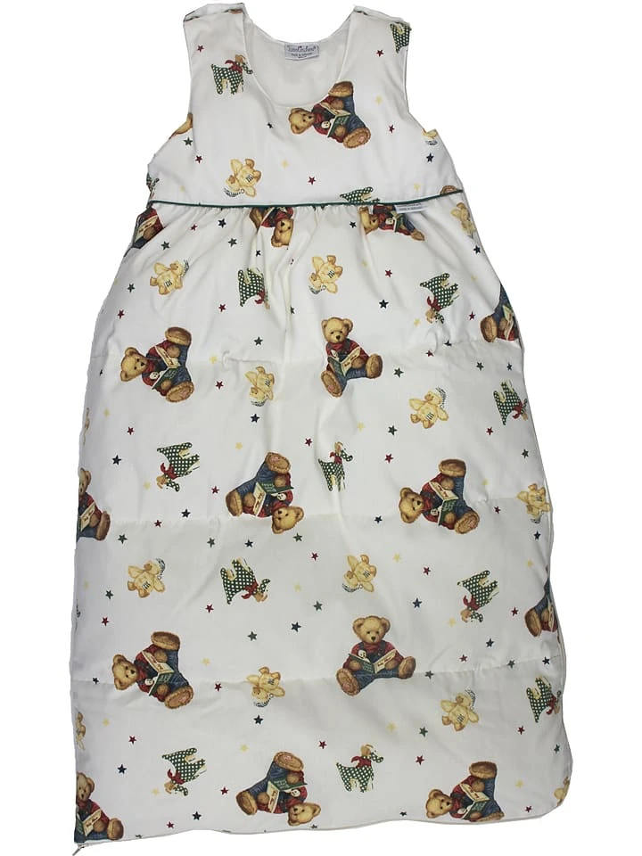 Daunenschlafsack "Bücherbär" in Creme/ Braun Daunenschlafsack "Bücherbär" In Creme/ Braun -Kinder Erwachsene Produkte Geschäft tavolinchen daunenschlafsack bucherbar in creme braun