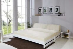 Stapelliege Stapelbett Gästebett In Weiß -Kinder Erwachsene Produkte Geschäft ticaa stapelliege stapelbett gastebett in weiss 4