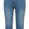 Ulla Popken Slim Capri-Jeans Mit Viskoseanteil SAMMY In Hellblau
