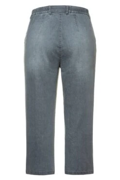 Ulla Popken Stretchjeans 7/8 In Grau -Kinder Erwachsene Produkte Geschäft ulla popken stretchjeans 7 8 in grau 4