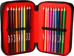 Doppel-Federmäppchen Miraculous Super Heroez, Befüllt, 9-tlg. 4 Doppel-Federmäppchen Miraculous Super Heroez, Befüllt, 9-tlg. -Kinder Erwachsene Produkte Geschäft vadobag doppel federmappchen miraculous super heroez befullt 9 tlg 2