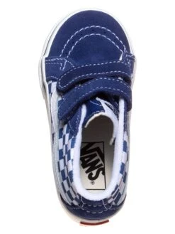 Vans Sneakers In Blau/ Weiß -Kinder Erwachsene Produkte Geschäft vans sneakers in blau weiss 3