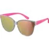 VENICE BEACH Sonnenbrille In Crystal Clear-pink Temple-pink Mirror -Kinder Erwachsene Produkte Geschäft venice beach sonnenbrille in crystal clear pink temple pink mirror