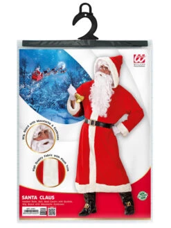 WIDMANN 6tlg. Kostüm "Old Time Santa Claus" In Rot/ Weiß -Kinder Erwachsene Produkte Geschäft widmann 6tlg kostum old time santa claus in rot weiss 4