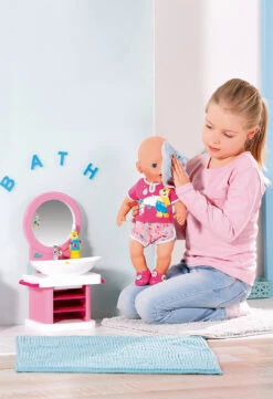 BABY Born® Bad Zahnpflege-Set Mit Waschtisch 6 BABY Born® Bad Zahnpflege-Set Mit Waschtisch -Kinder Erwachsene Produkte Geschäft zapf baby born r bad zahnpflege set mit waschtisch 4