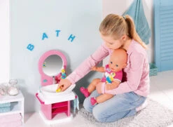 BABY Born® Bad Zahnpflege-Set Mit Waschtisch 9 BABY Born® Bad Zahnpflege-Set Mit Waschtisch -Kinder Erwachsene Produkte Geschäft zapf baby born r bad zahnpflege set mit waschtisch 7