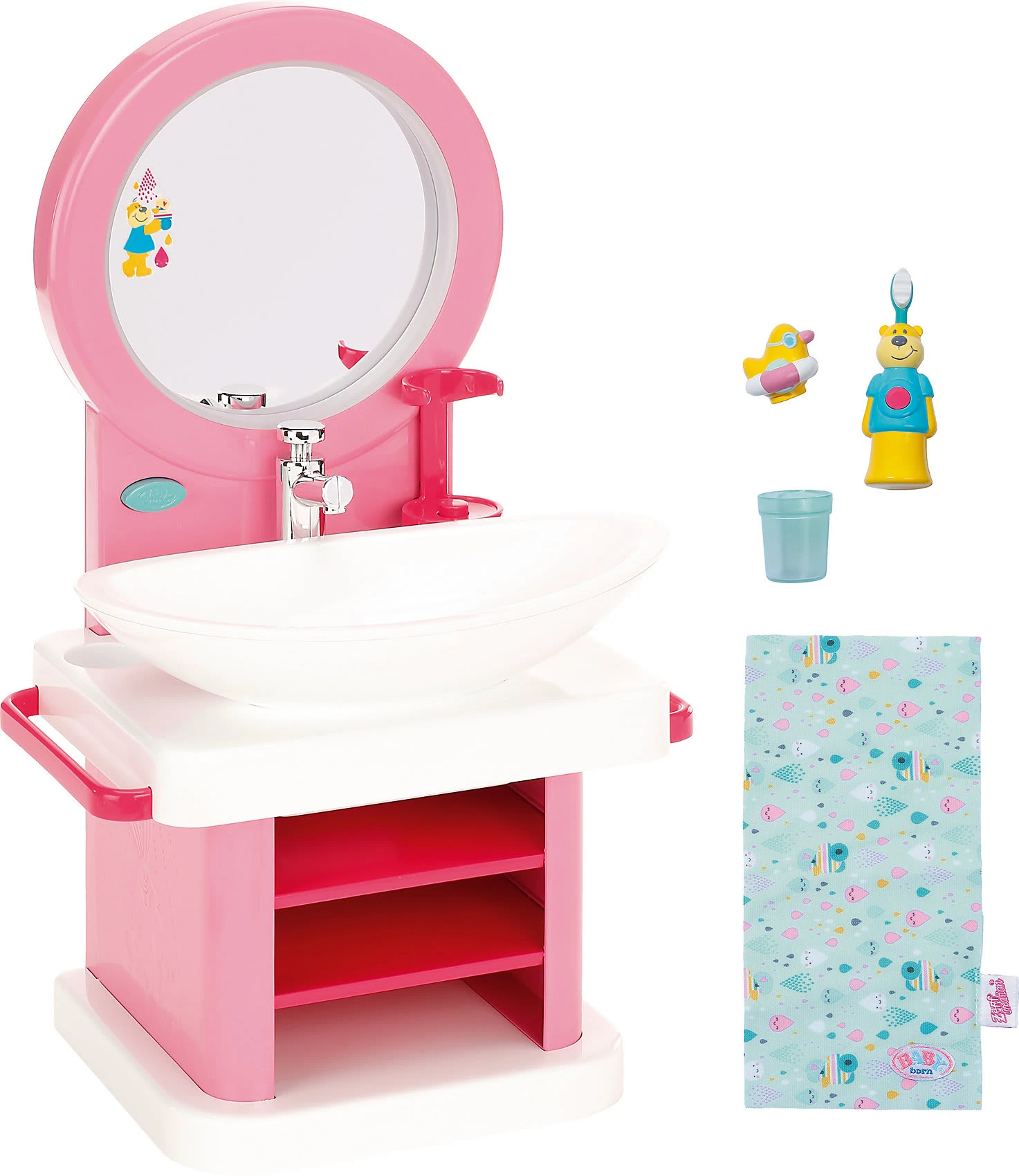 BABY born® Bad Zahnpflege-Set mit Waschtisch BABY Born® Bad Zahnpflege-Set Mit Waschtisch -Kinder Erwachsene Produkte Geschäft zapf baby born r bad zahnpflege set mit waschtisch