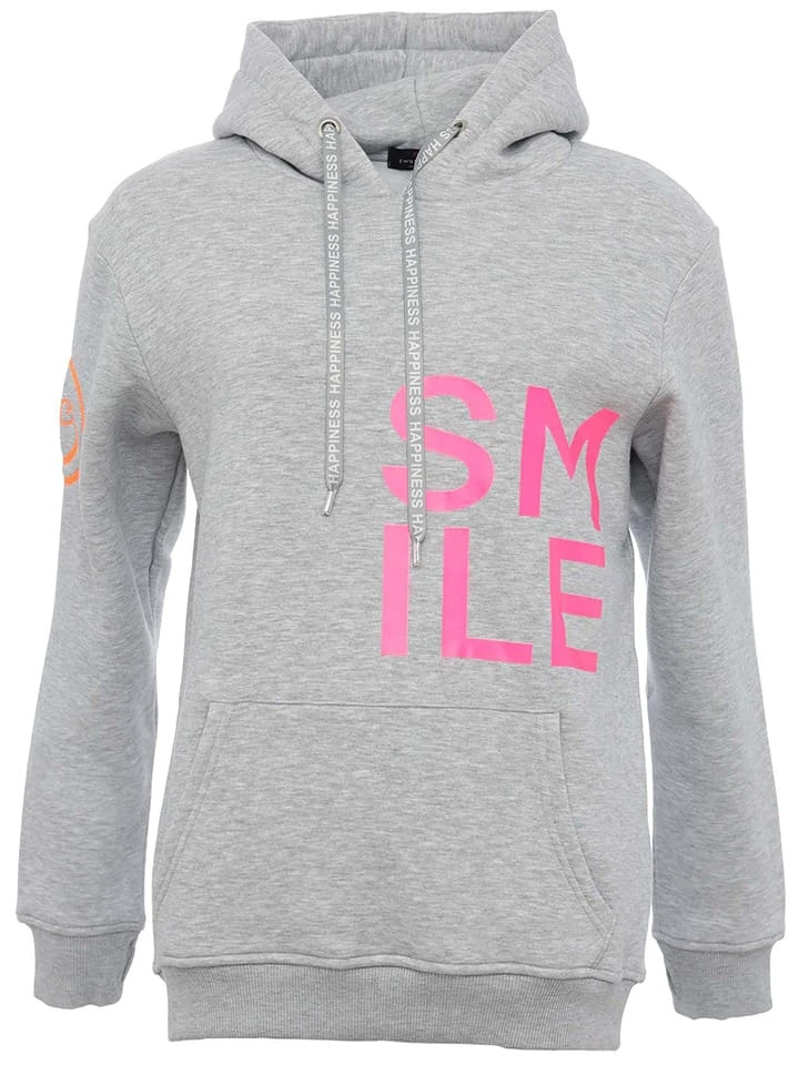 Hoodie "Alissa" in Grau Hoodie "Alissa" In Grau -Kinder Erwachsene Produkte Geschäft zwillingsherz hoodie alissa in grau 1